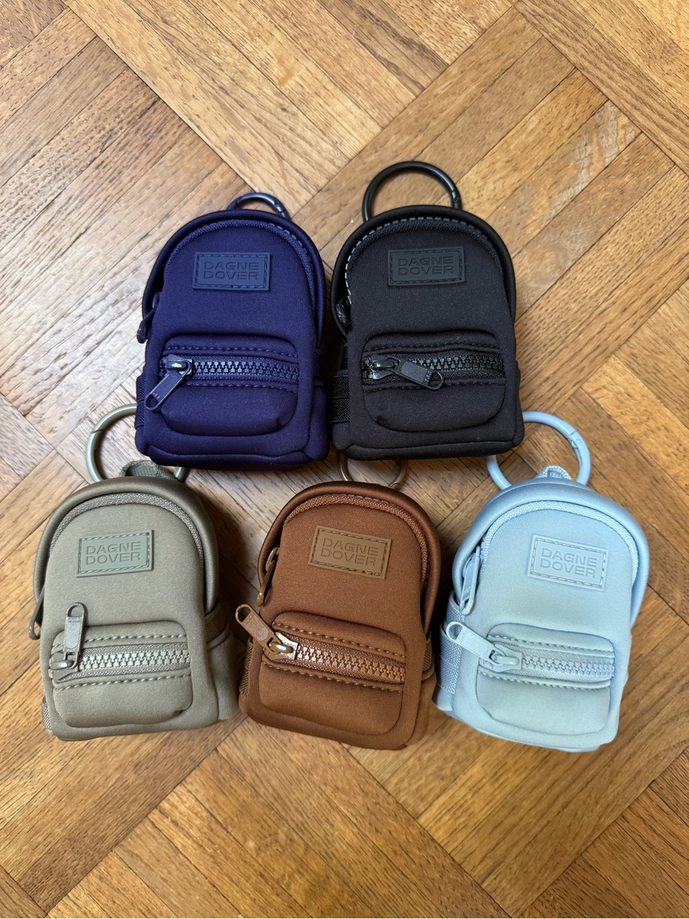 Dagne Dover Mini Dakota Backpack Keychains - bundle of 5